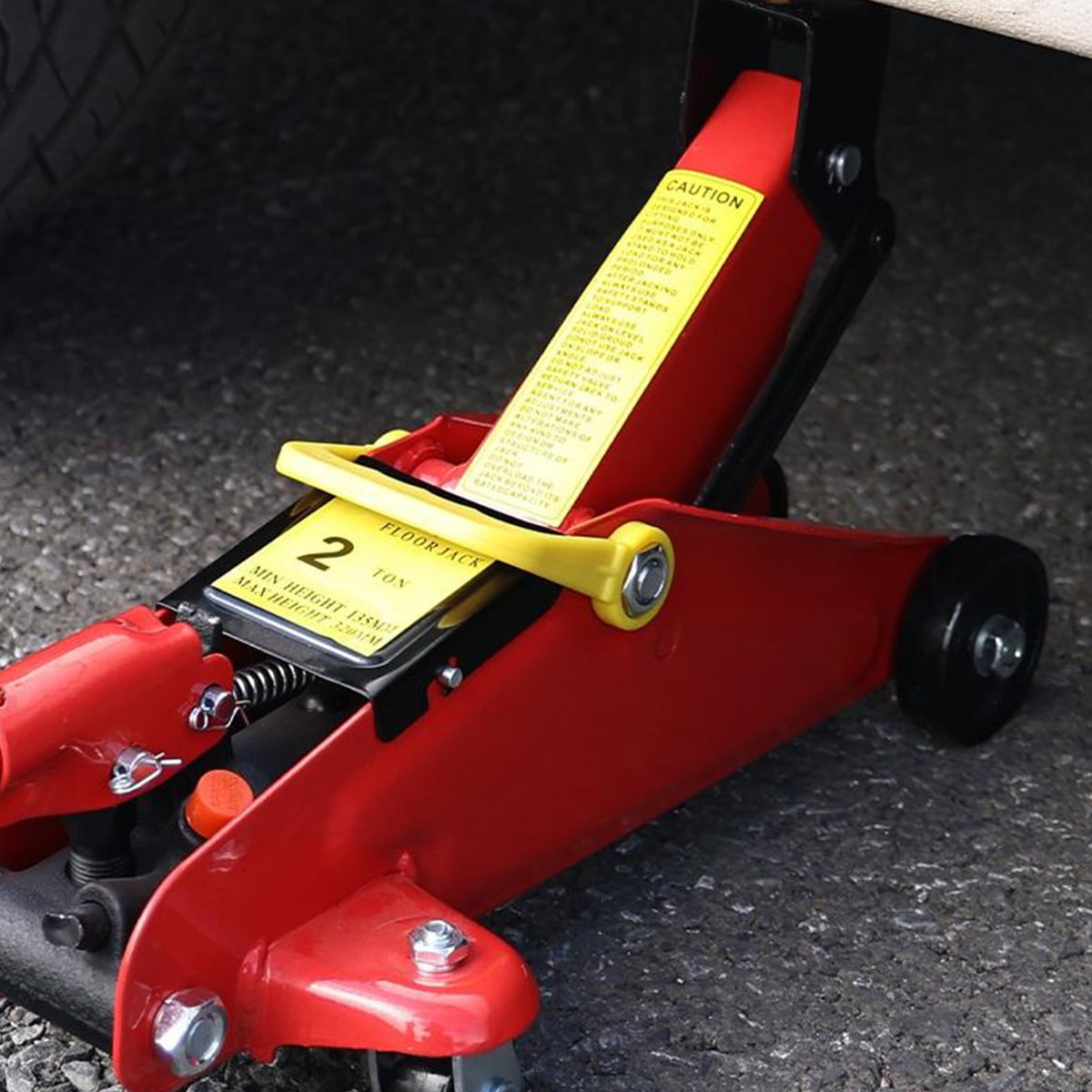 2T profesionalna prijenosna hidraulička podna dizalica za kolica za popravak automobila s brzim podizanjem