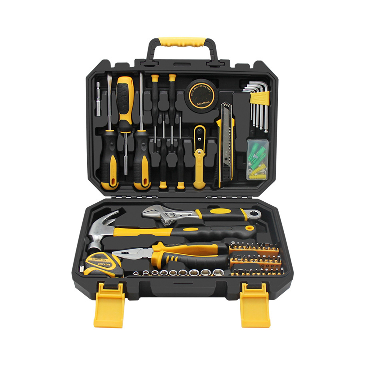 Kombinirani kompleti ručnih alata od 100 komada Profesionalni kućni set alata za kućanstvo za popravak kuće
